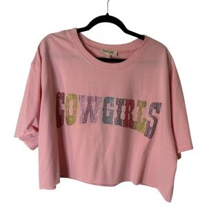 Peach Love Crop Tee